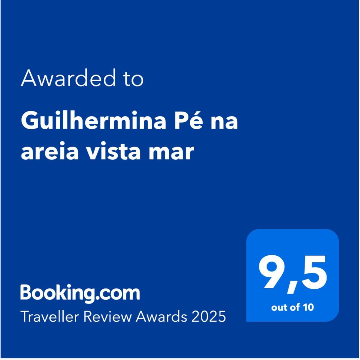 Guilhermina Pe Na Areia Vista Mar Praia Grande  Buitenkant foto